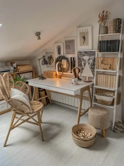 Fotel paw FLORENTINE Rattan Naturalny