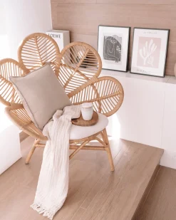 Fotel paw FLORENTINE Rattan Naturalny