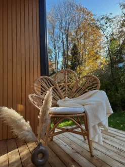Fotel paw FLORENTINE Rattan Naturalny
