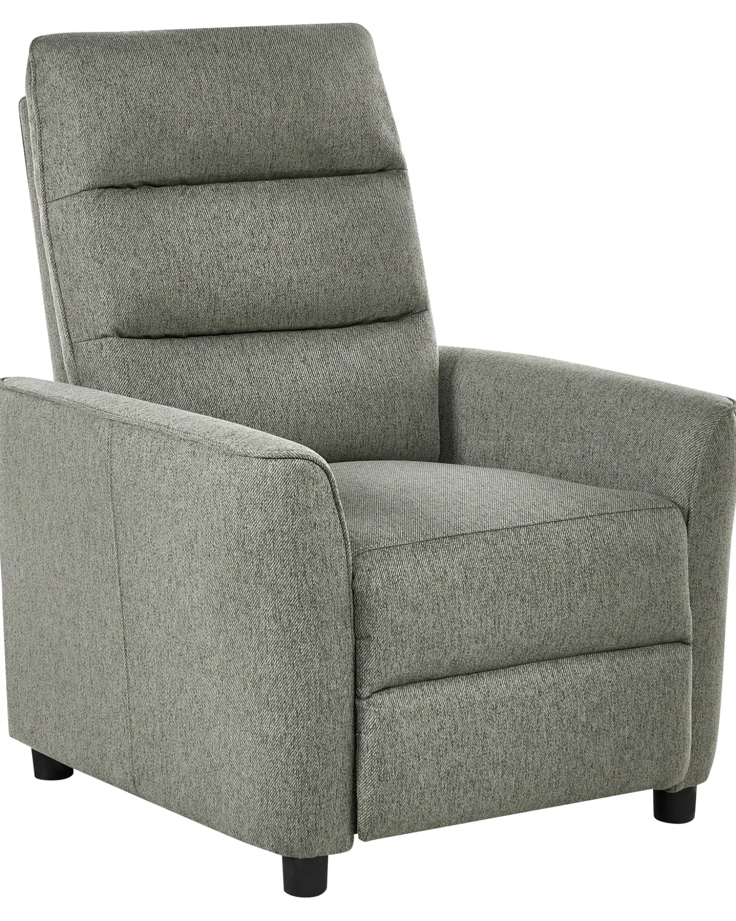 Fotel rozkładany SANDE Z wysuwanym podnóżkiem Jasnozielony Fotele Tapicerowane|Wszystkie Fotele