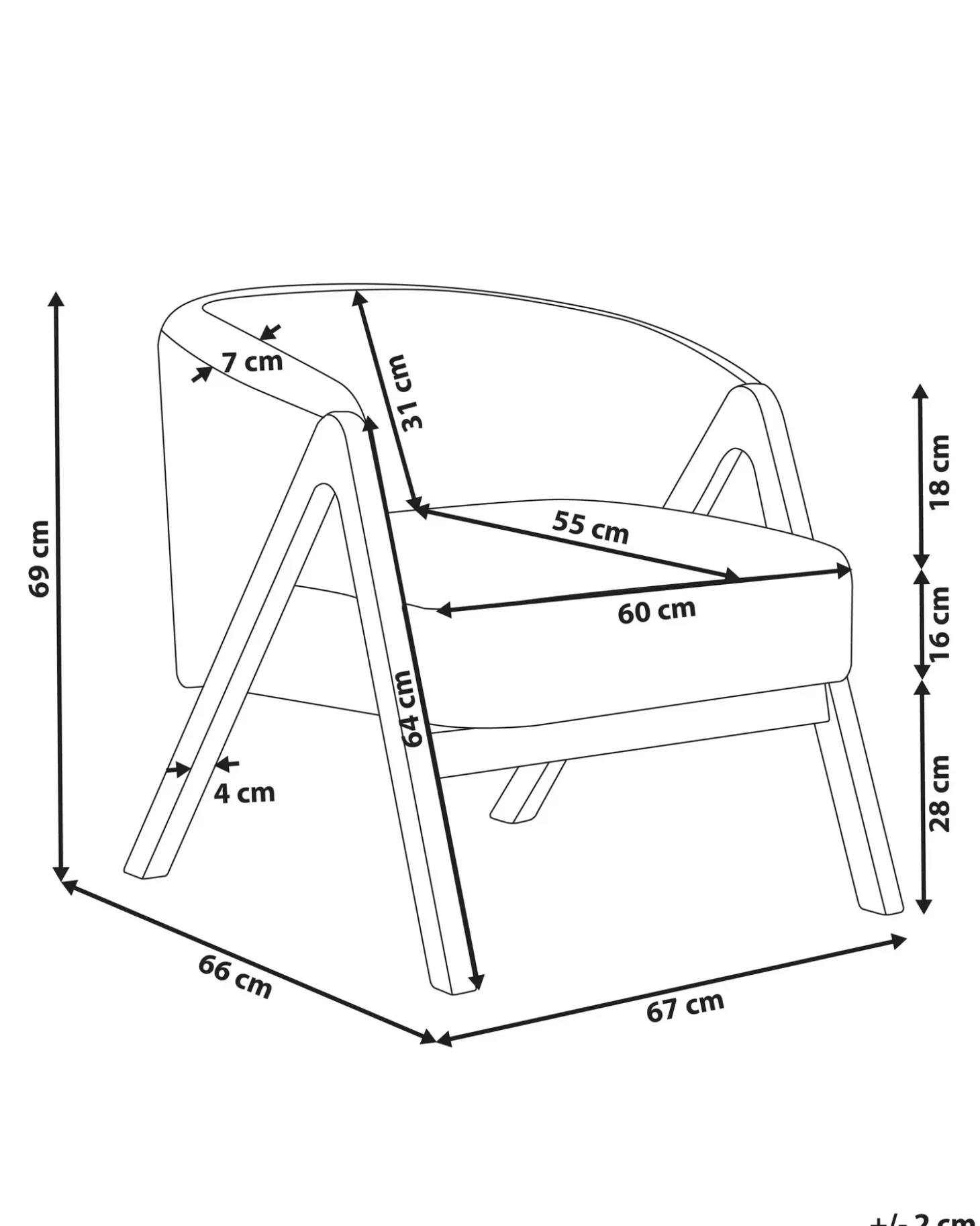 Discount Fotel SKEI Boucle Ciemnozielony Wszystkie Fotele|Fotele Tapicerowane