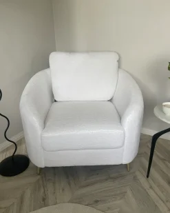 Clearance TROSA Jasnobeżowy Wszystkie Fotele|Fotele Tapicerowane