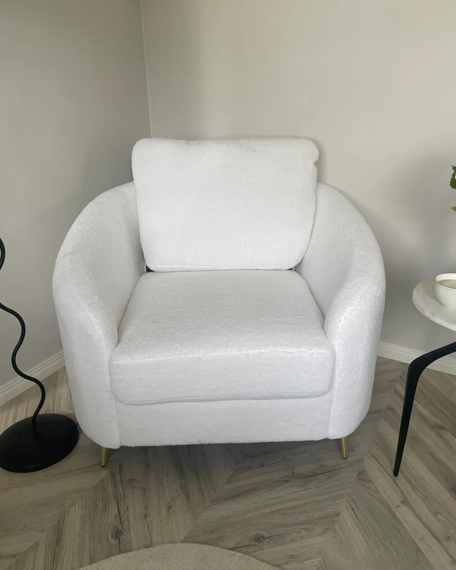 Clearance TROSA Jasnobeżowy Wszystkie Fotele|Fotele Tapicerowane
