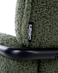 Clearance Fotel TRYSNES Boucle Zielony Wszystkie Fotele|Fotele Tapicerowane