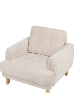 Clearance Fotel TUVE Boucle Beżowy Wszystkie Fotele|Fotele Tapicerowane