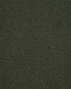 Outlet Fotel uszak VEJLE Z podnóżkiem Boucle Ciemnozielony Wszystkie Fotele|Fotele Tapicerowane