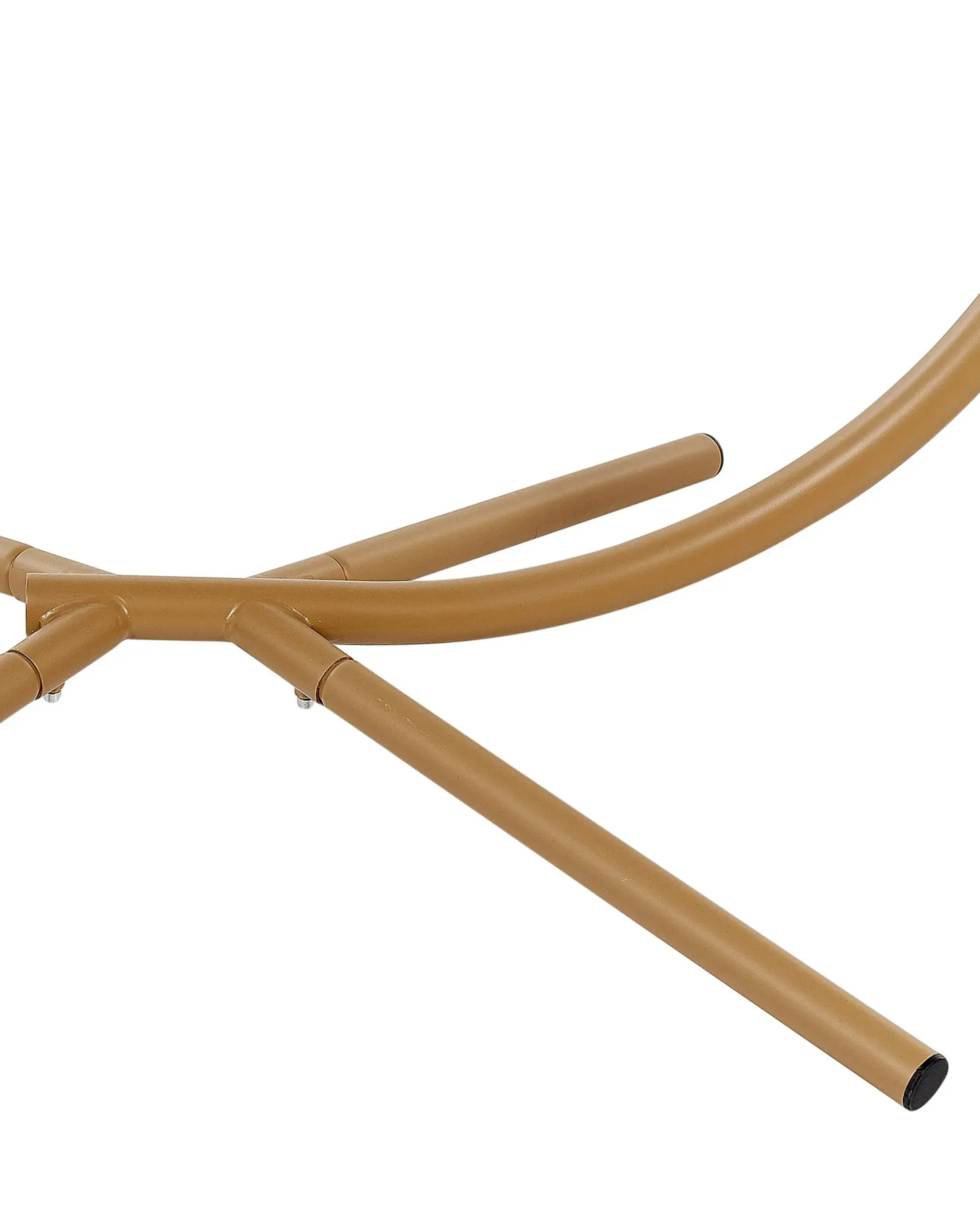 Fotel wiszący ze stojakiem ARCO Metal Beżowy
