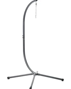 Fotel wiszący ze stojakiem MALCESINE Metal Naturalny