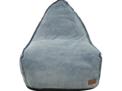 Fotel worek 200 L DROP 63 cm 75 cm Błękitny