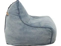 Fotel worek 200 L DROP 63 cm 75 cm Błękitny