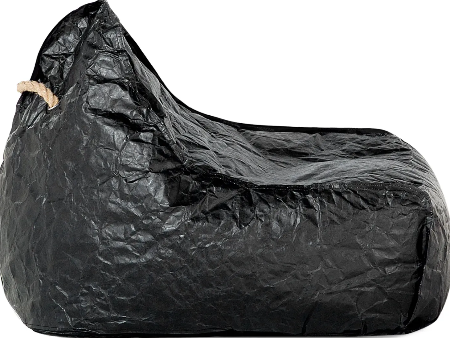 Fotel worek 200 L DROP 63 cm 75 cm Czarny