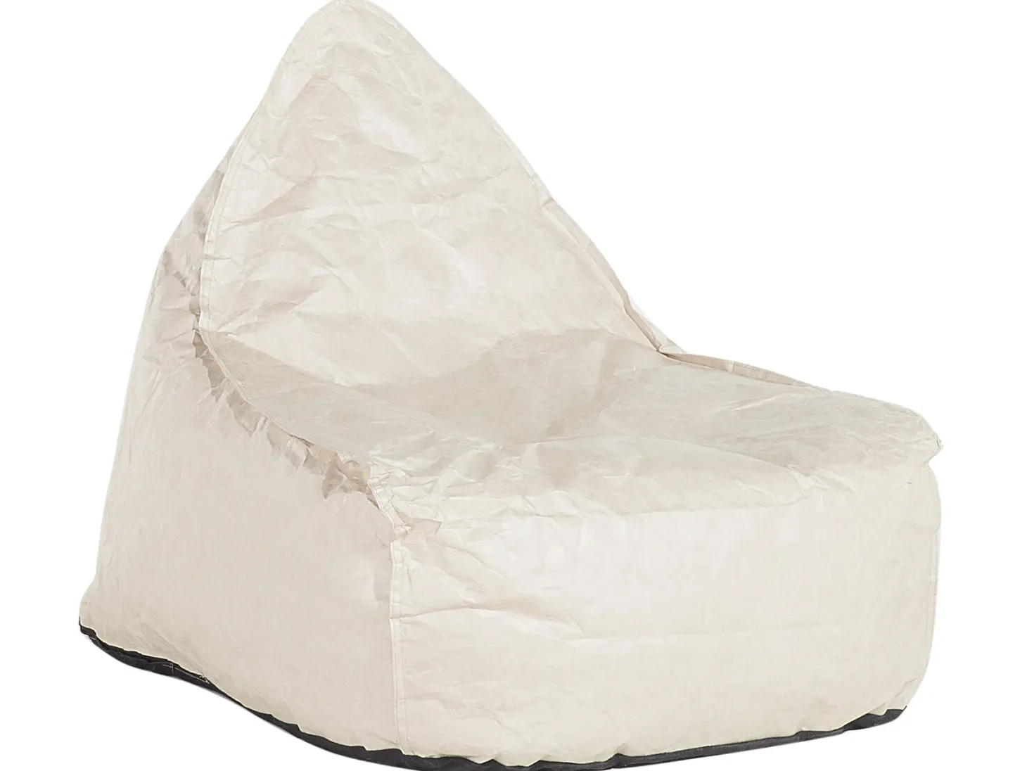 Fotel worek 200 L DROP 63 cm 75 cm Jasnobeżowy