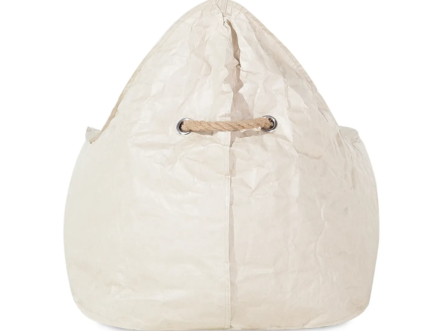 Fotel worek 200 L DROP 63 cm 75 cm Jasnobeżowy