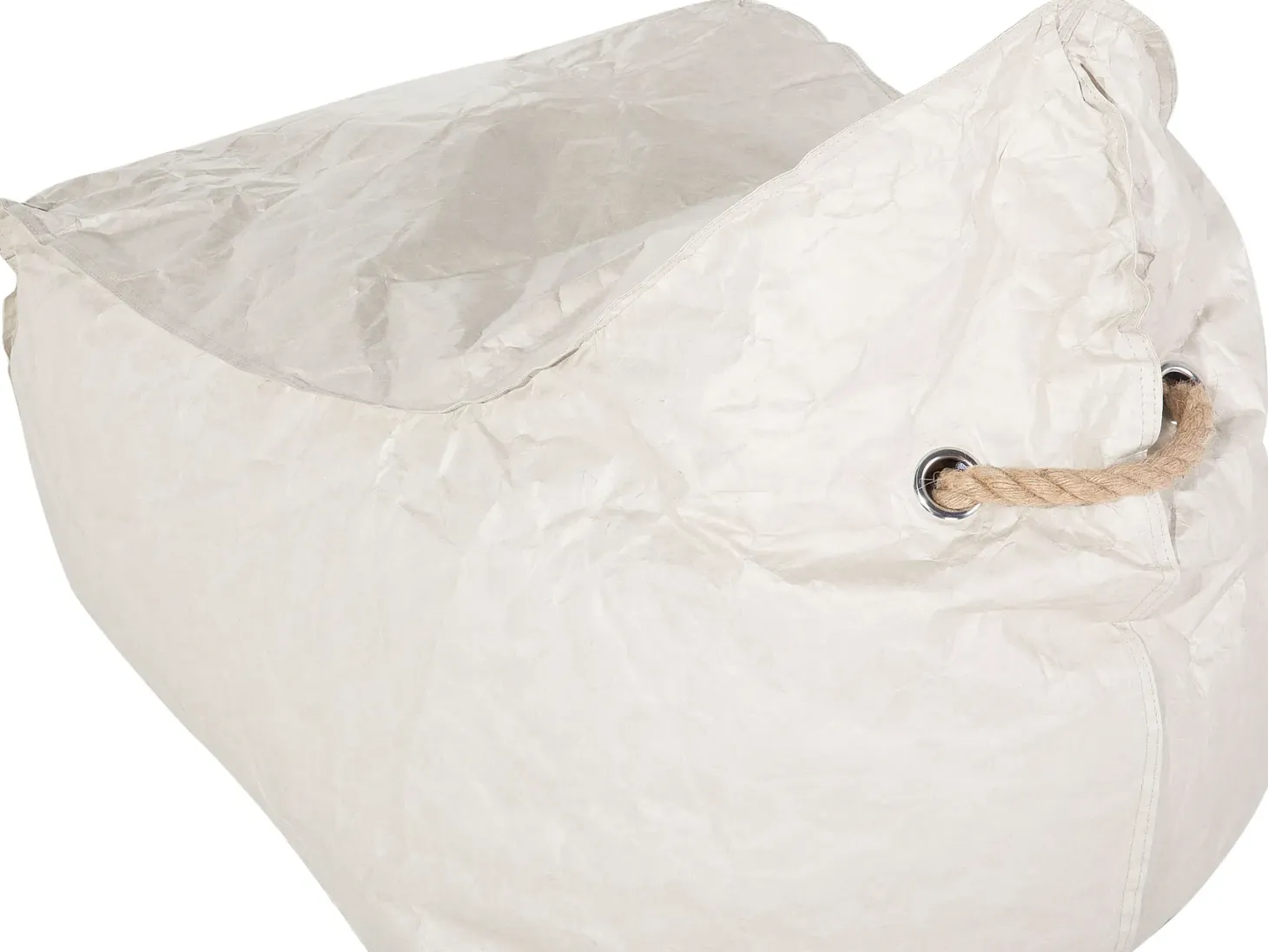 Fotel worek 200 L DROP 63 cm 75 cm Jasnobeżowy
