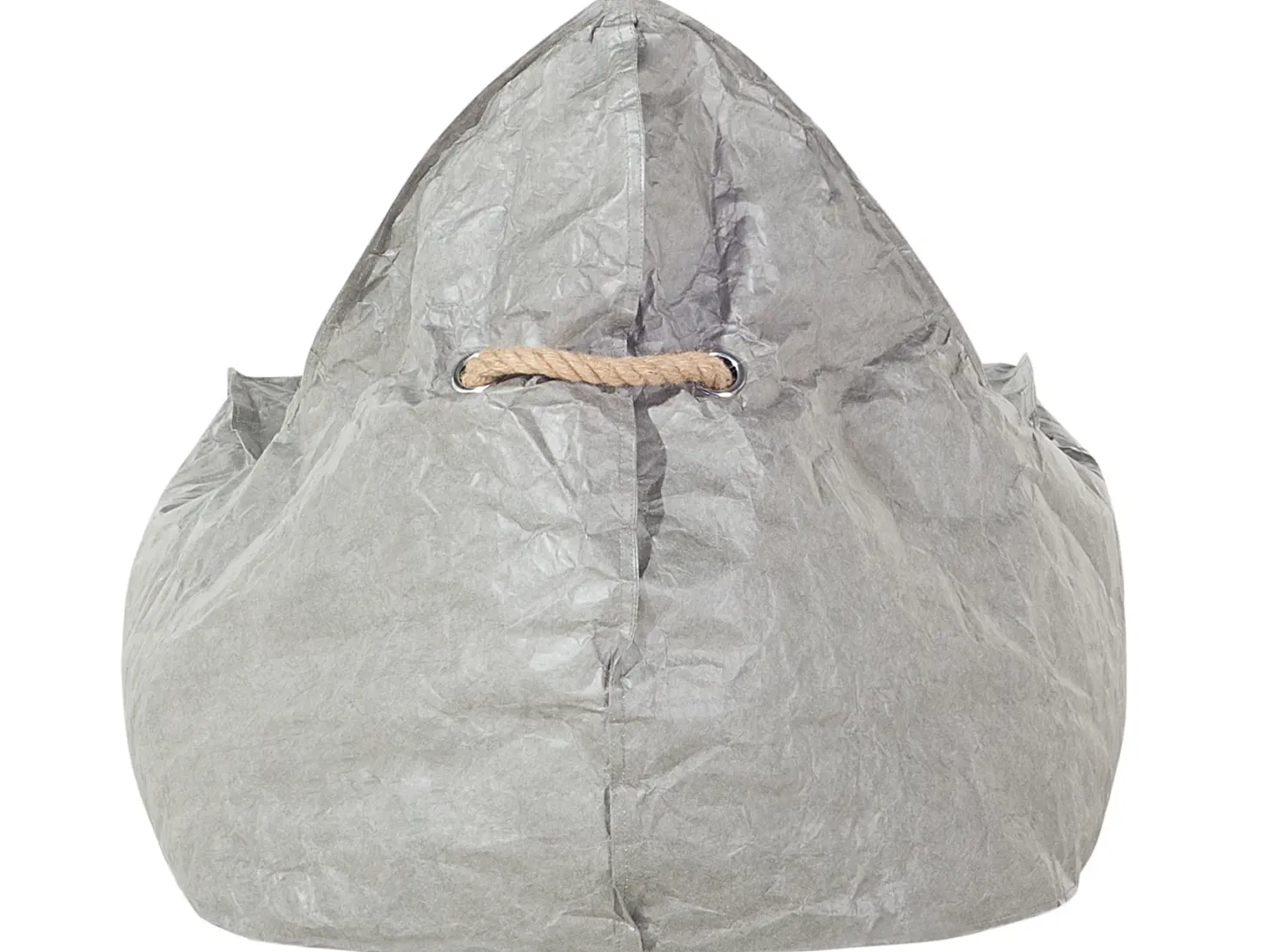 Fotel worek 200 L DROP 63 cm 75 cm Jasnoszary