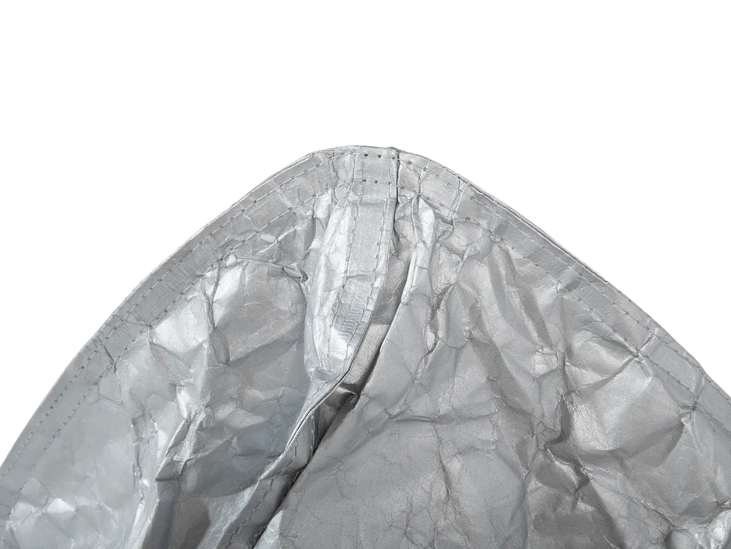 Fotel worek 200 L DROP 63 cm 75 cm Srebrny