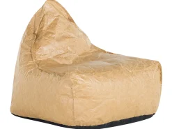 Fotel worek 200 L DROP 63 cm 75 cm Złoty brąz