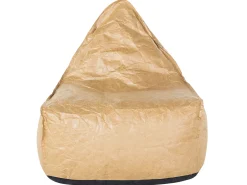 Fotel worek 200 L DROP 63 cm 75 cm Złoty brąz