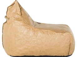 Fotel worek 200 L DROP 63 cm 75 cm Złoty brąz