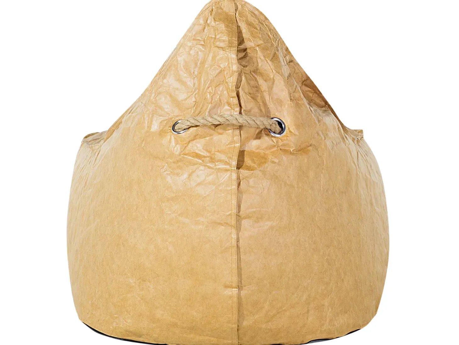 Fotel worek 200 L DROP 63 cm 75 cm Złoty brąz