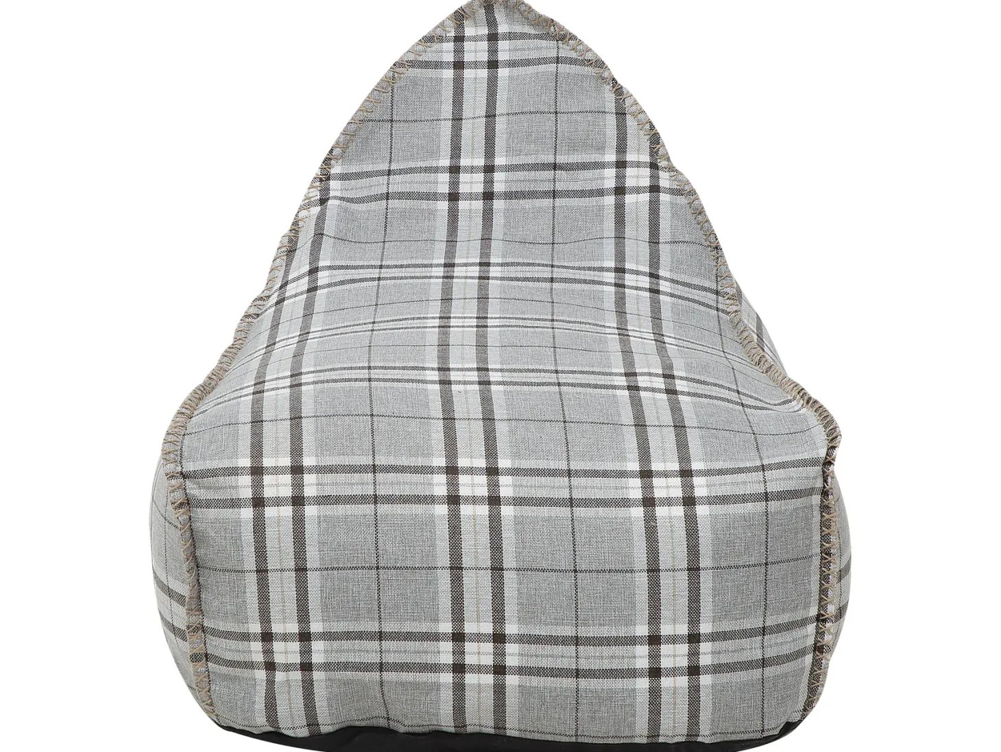 Fotel worek 200 L DROP LINEN 63 cm 75 cm Szary