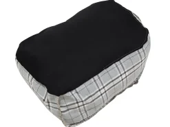 Fotel worek 200 L DROP LINEN 63 cm 75 cm Szary