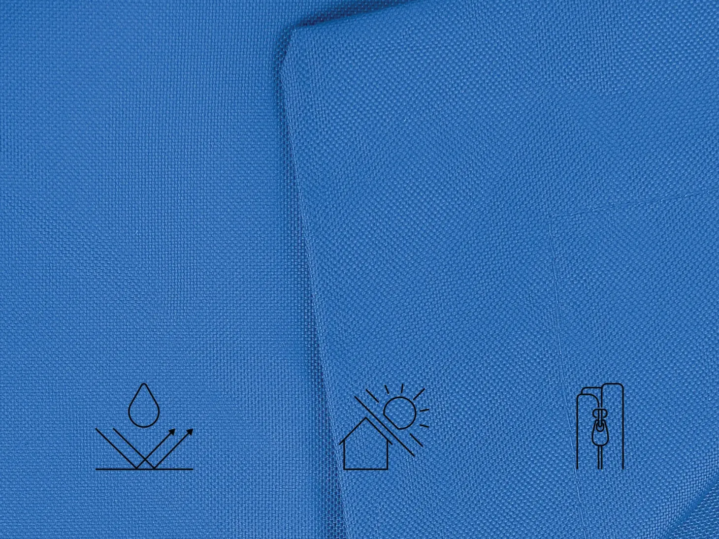 Fotel worek 300 L FUZZY 140 cm 180 cm Ciemnoniebieski