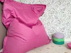 Fotel worek 300 L FUZZY 140 cm 180 cm Fuksja