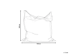 Fotel worek 300 L FUZZY 140 cm 180 cm Kolorowy