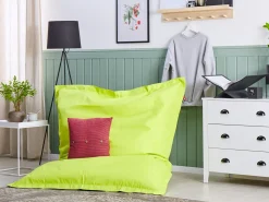 Fotel worek 300 L FUZZY 140 cm 180 cm Limonkowy