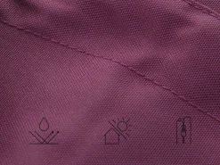 Fotel worek 300 L FUZZY 140 cm 180 cm Purpurowy