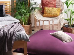 Fotel worek 300 L FUZZY 140 cm 180 cm Purpurowy