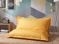 Fotel worek 600 L FUZZY 180 cm 230 cm Żółty