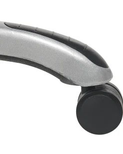 Fotel z masażem Z funkcją podgrzewania GRANDEUR Ekoskóra Beżowy Krzesła Biurowe Do Domu|Wszystkie Krzesła