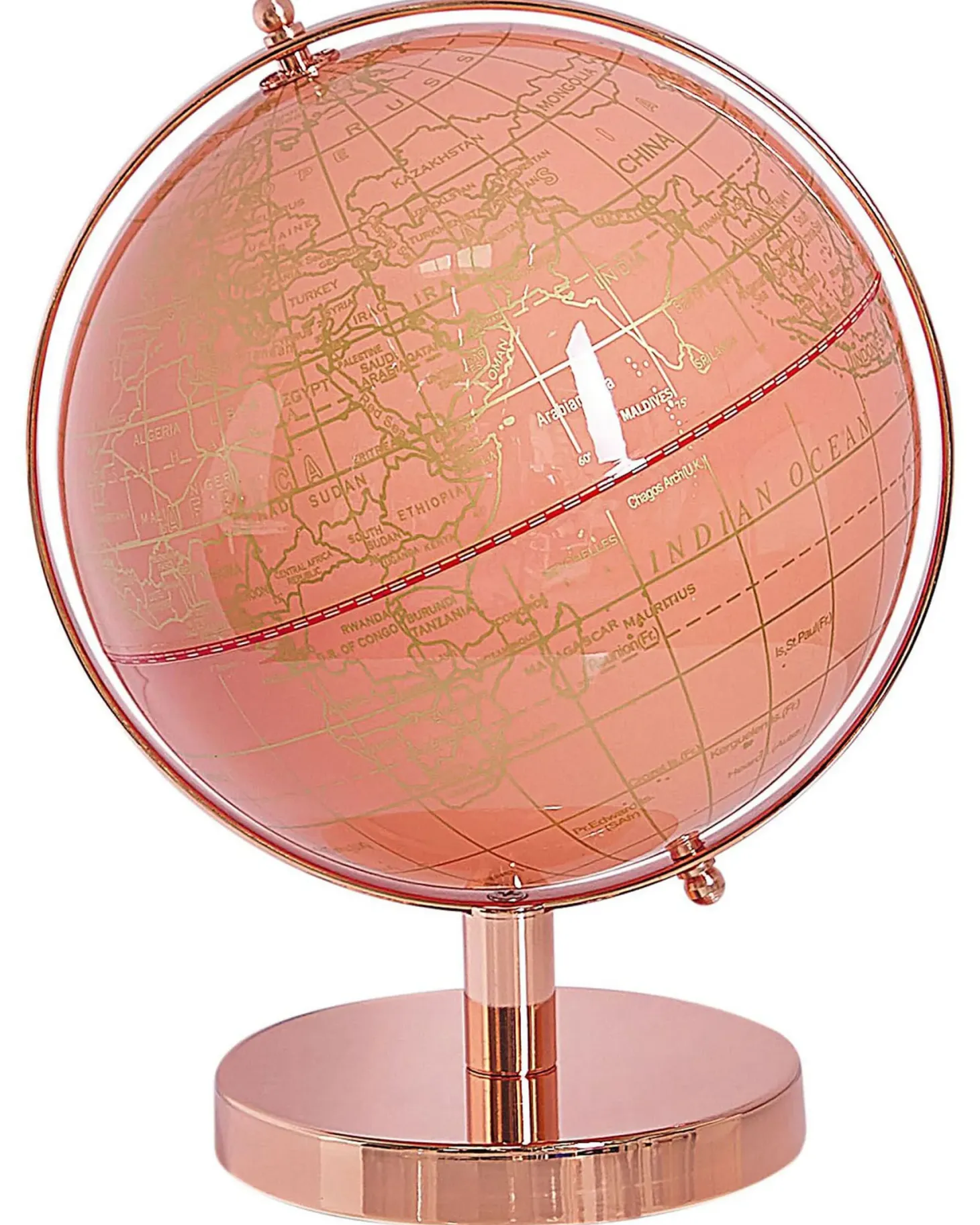 Globus CABOT Różowy 28 cm