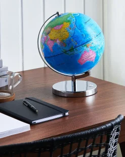 Globus LED STANLEY Niebieski 30 cm