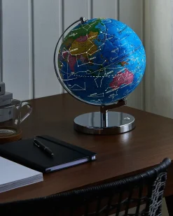 Globus LED STANLEY Niebieski 30 cm