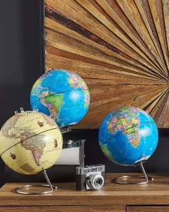 Globus LED STANLEY Niebieski 30 cm