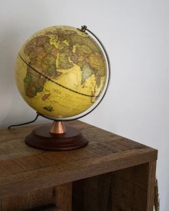 Globus LED VESPUCCI Żółty 30 cm