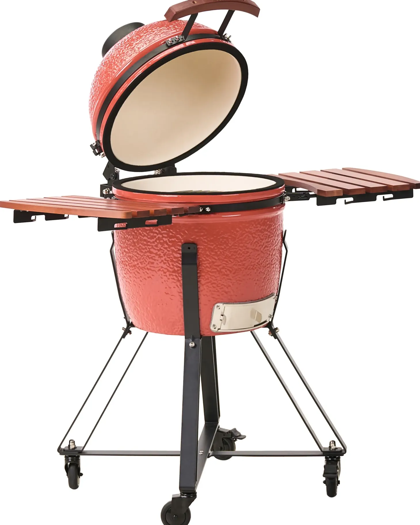 Grill węglowy KAMADO Ceramika Czerwony
