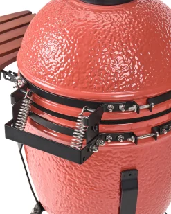 Grill węglowy KAMADO Ceramika Czerwony