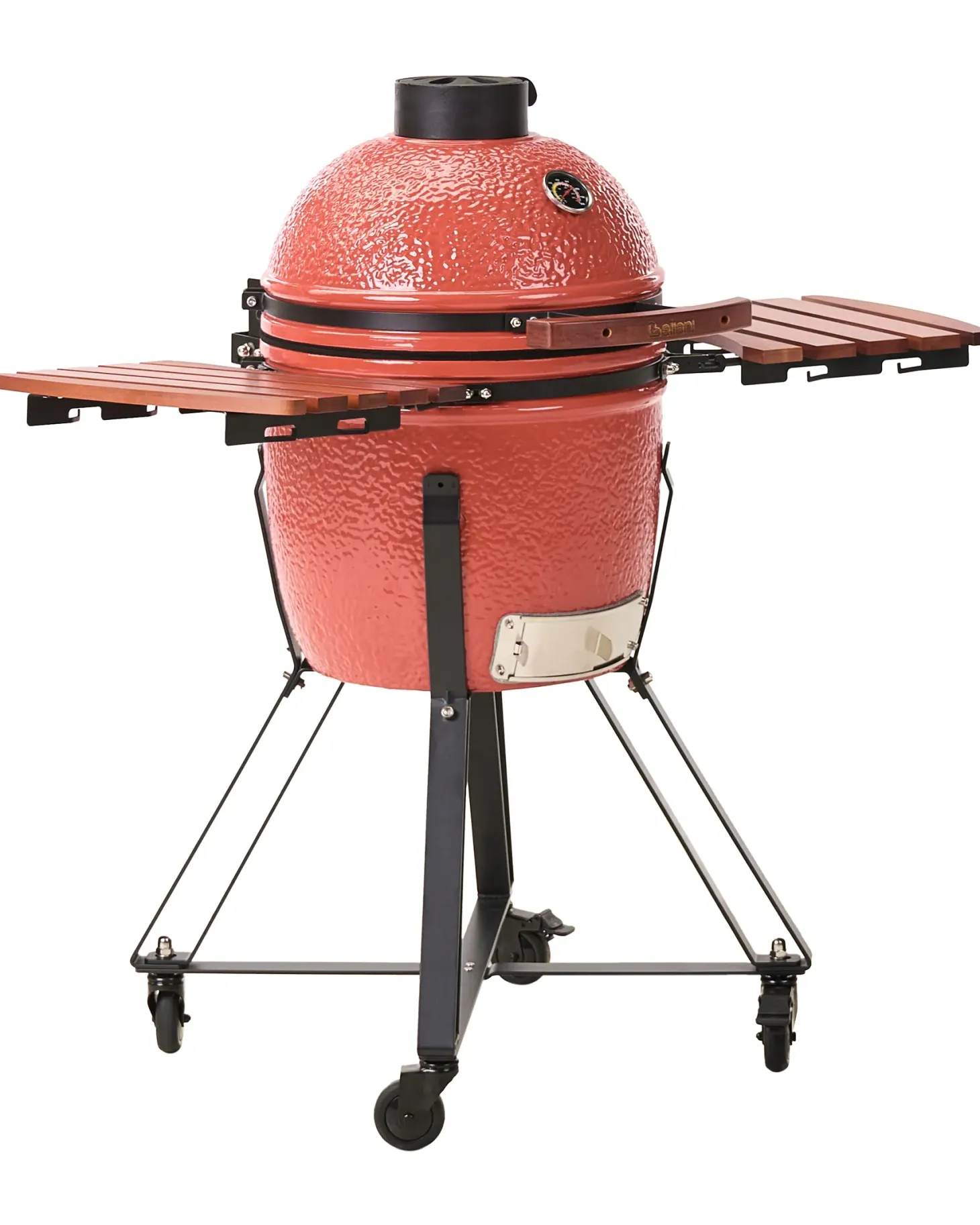 Grill węglowy KAMADO Ceramika Czerwony