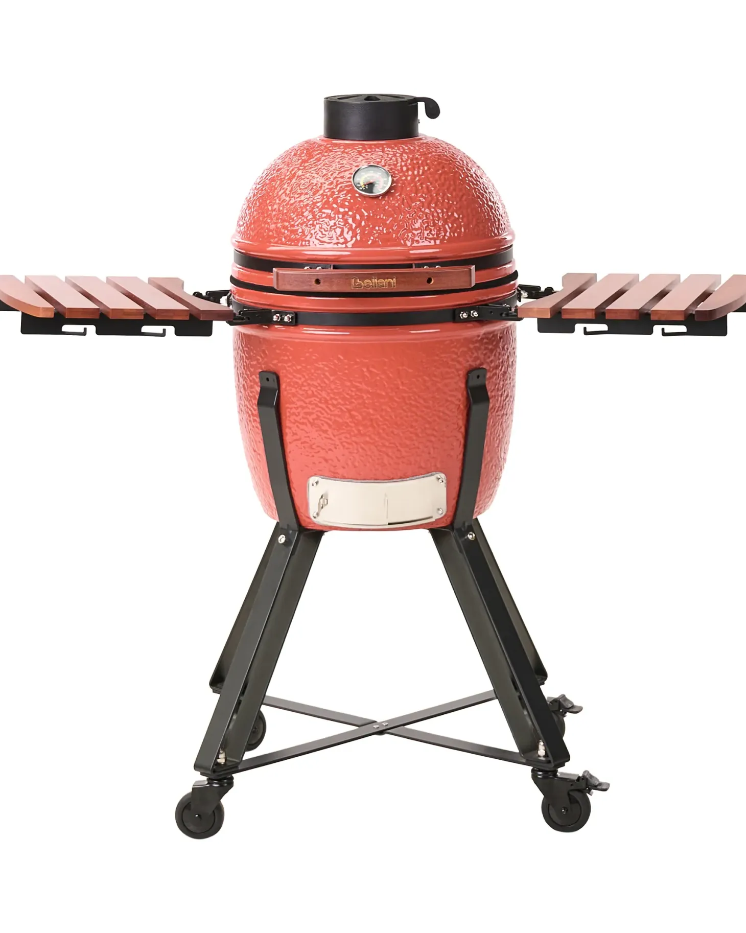 Grill węglowy KAMADO Ceramika Czerwony