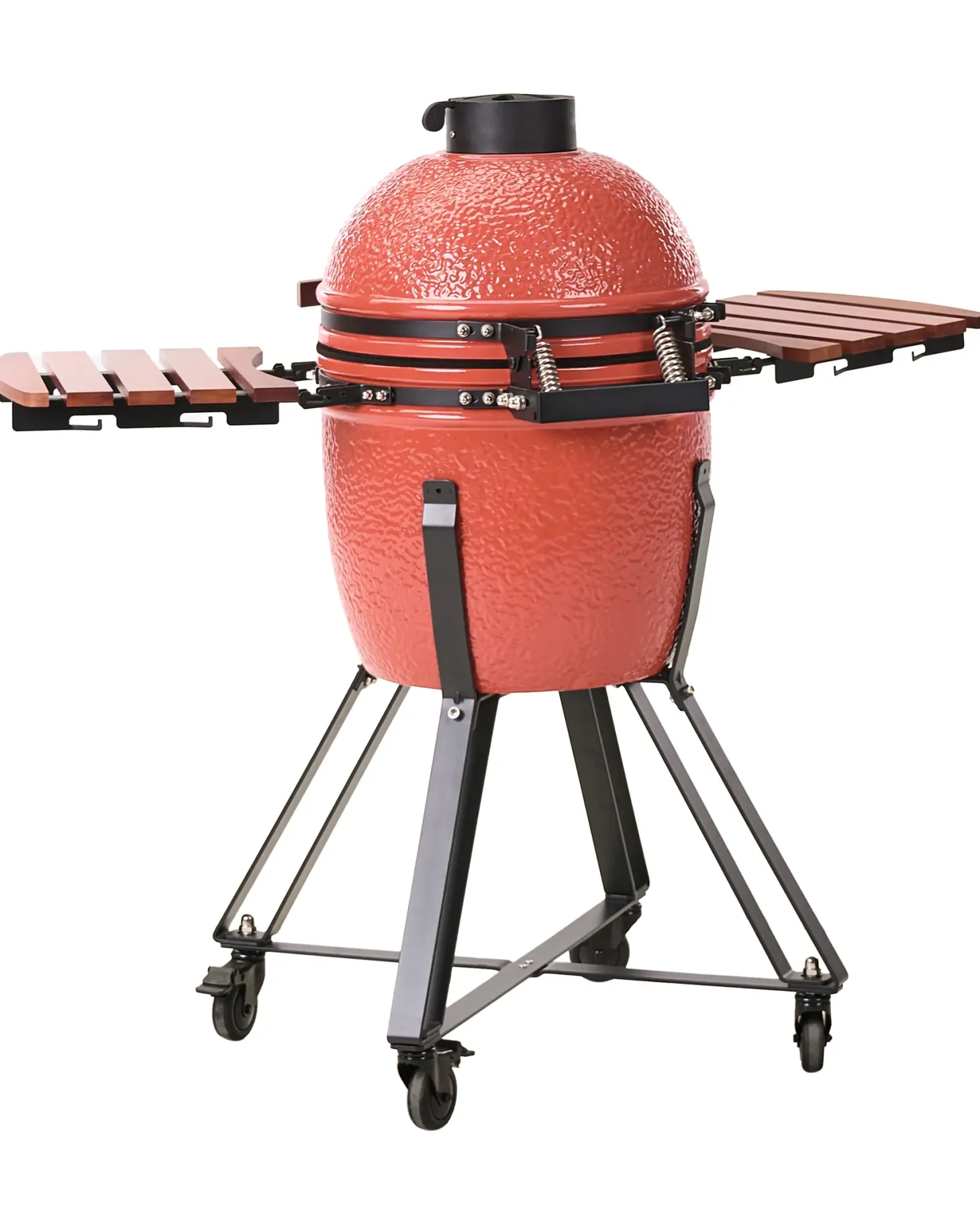 Grill węglowy KAMADO Ceramika Czerwony