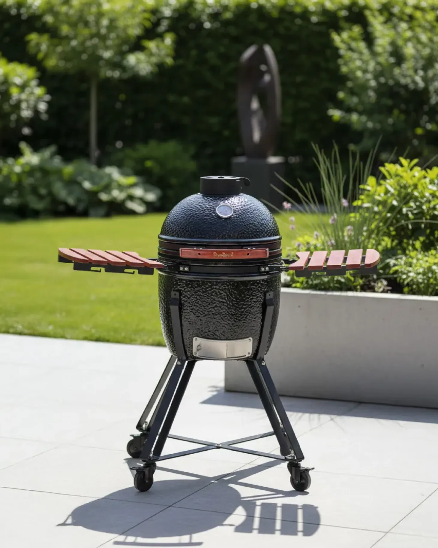 Grill węglowy KAMADO Ceramika Czarny