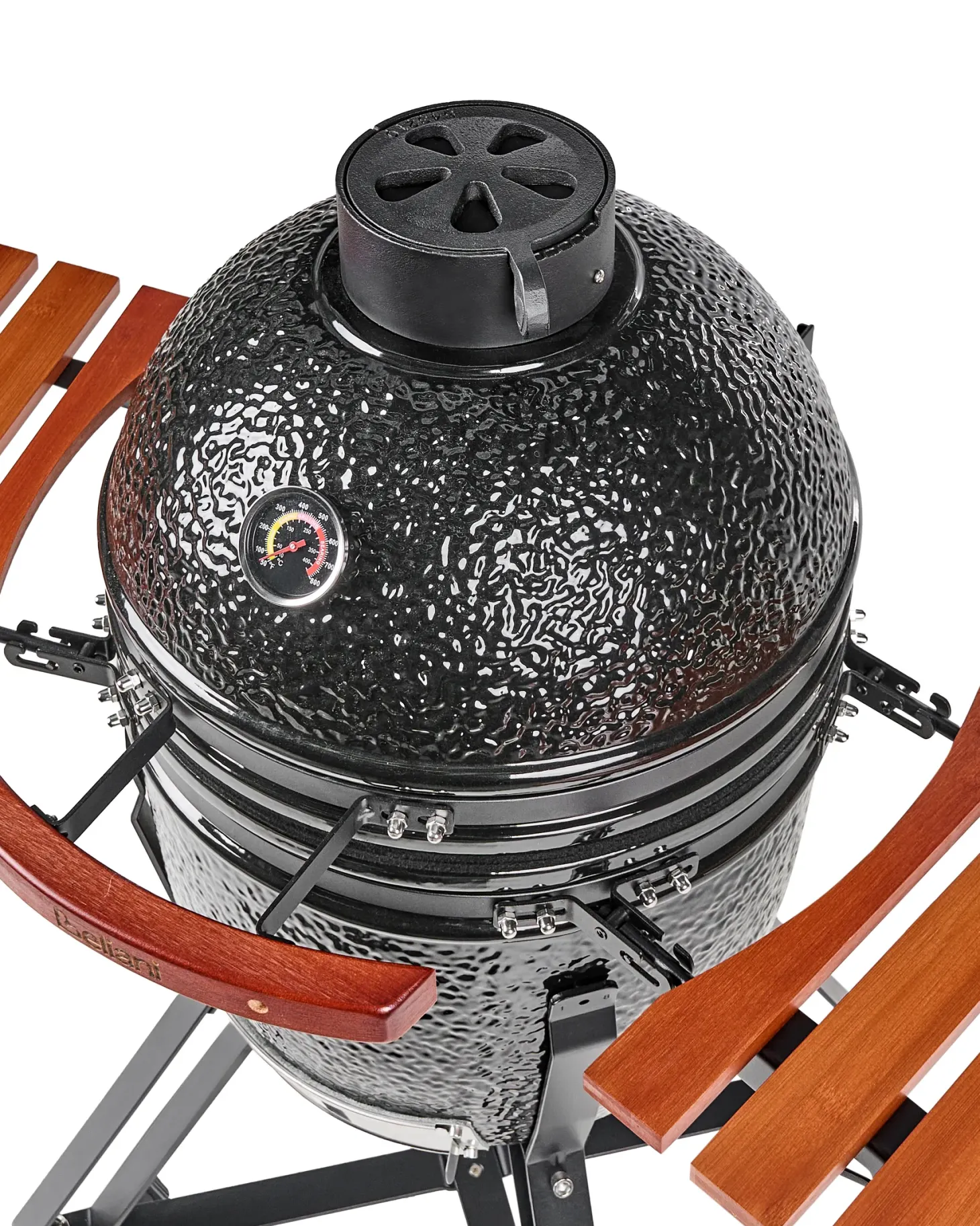 Grill węglowy KAMADO Ceramika Czarny