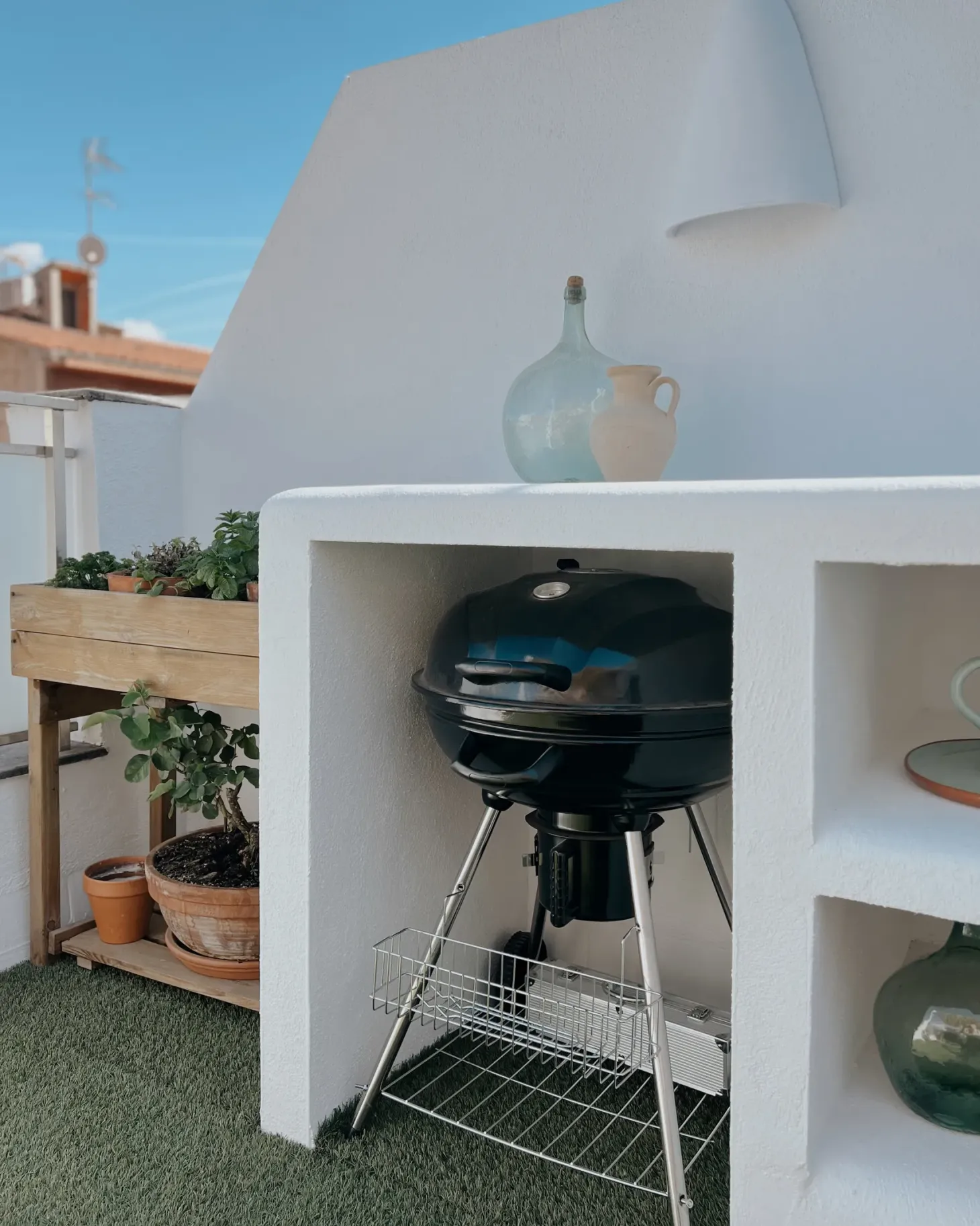 Grill węglowy MARAPI Metal Czarny
