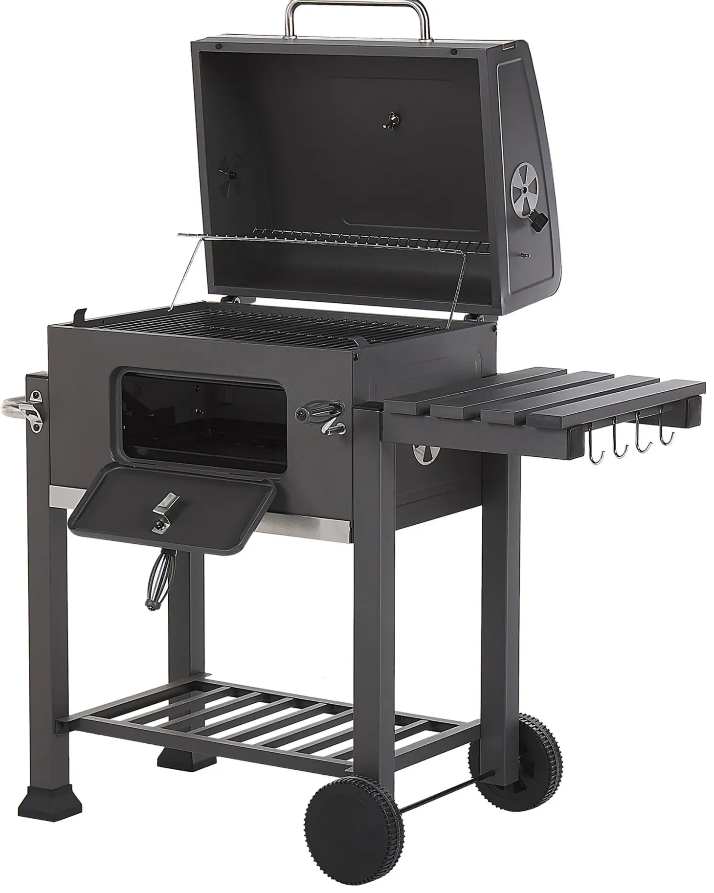Grill węglowy PAVLOF Metal Czarny