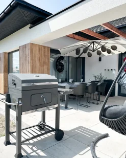 Grill węglowy PAVLOF Metal Czarny