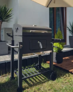 Grill węglowy PAVLOF Metal Czarny
